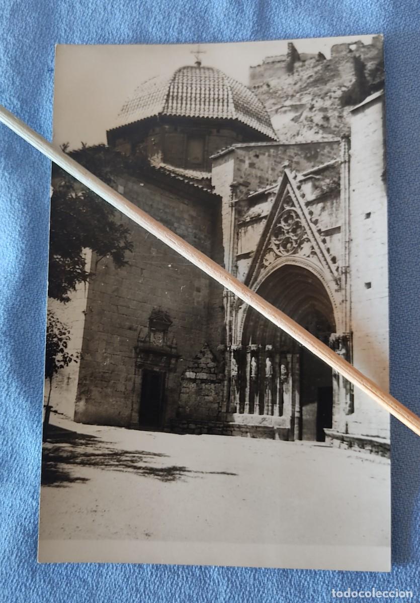 Postales: POSTAL ORIGINAL ANTIGUA DE MORELLA ARCIPRESTAL BASILICA PUERTA VIRGENES CASTELLON