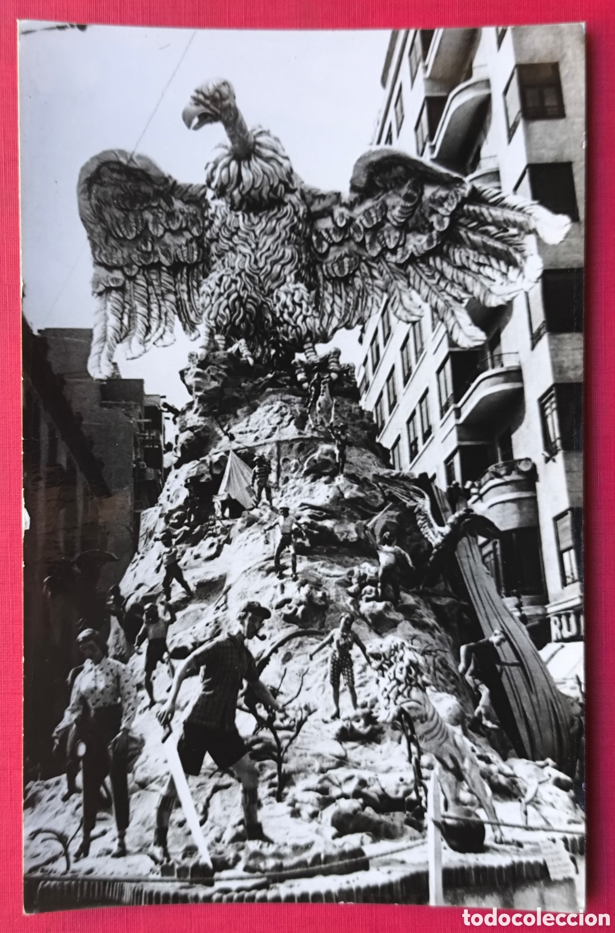 Postales: VALENCIA FALLA AU DE RAPINYA POSTAL FOTOGR&Aacute;FICA FOTOGRAF&Iacute;A CUY&Aacute;S C. 1955
