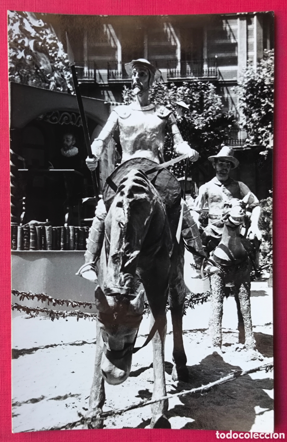Postales: VALENCIA FALLA NINOT QUIXOT POSTAL FOTOGR&Aacute;FICA FOTOGRAF&Iacute;A CUY&Aacute;S C. 1955