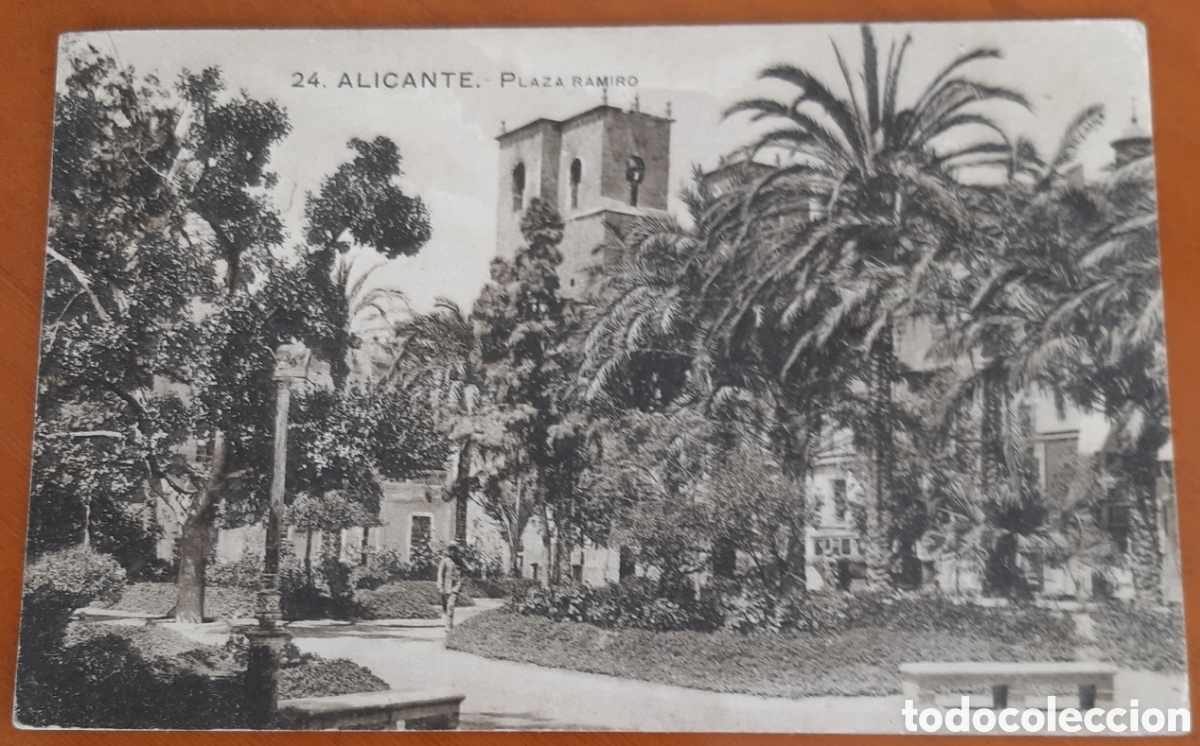 Postales: Postal Alicante. Plaza Ramiro. Escrita y circulada. R20A