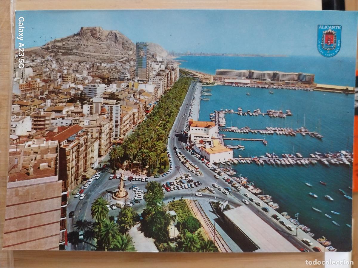 Postales: ALICANTE ED G AYALA 136 CIRCULADA A&Ntilde;OS 70 PUERTO COCHES CL&Aacute;SICOS