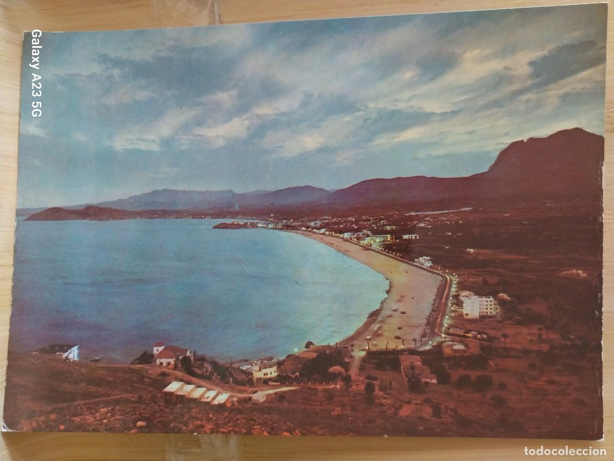 Postales: BENIDORM AL ANOCHECER A&Ntilde;O 1963 ED MACIAN 5 CIRCULADA