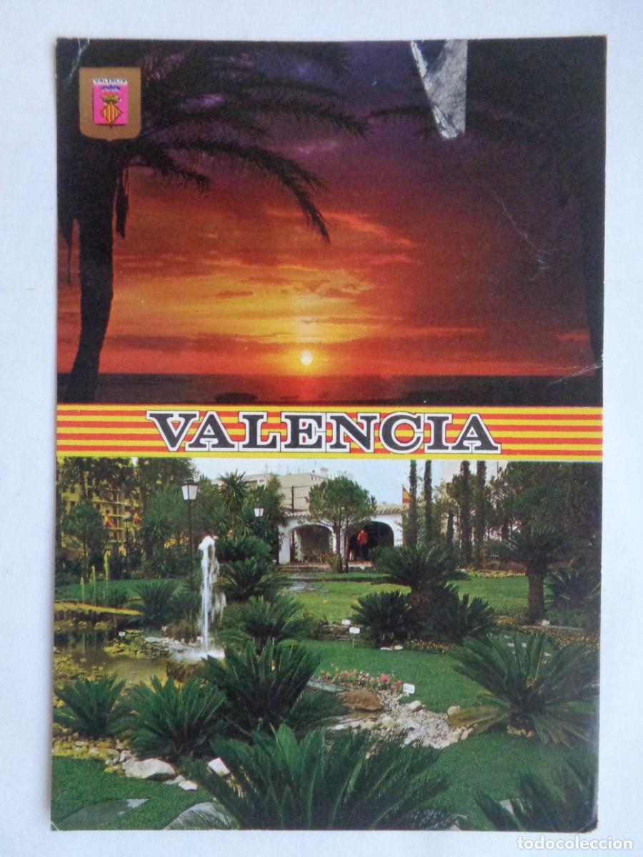 Postales: POSTAL DE VALENCIA : LA ALBUFERA , JARDINES DEL REAL ( VIVEROS ). A&Ntilde;OS 70