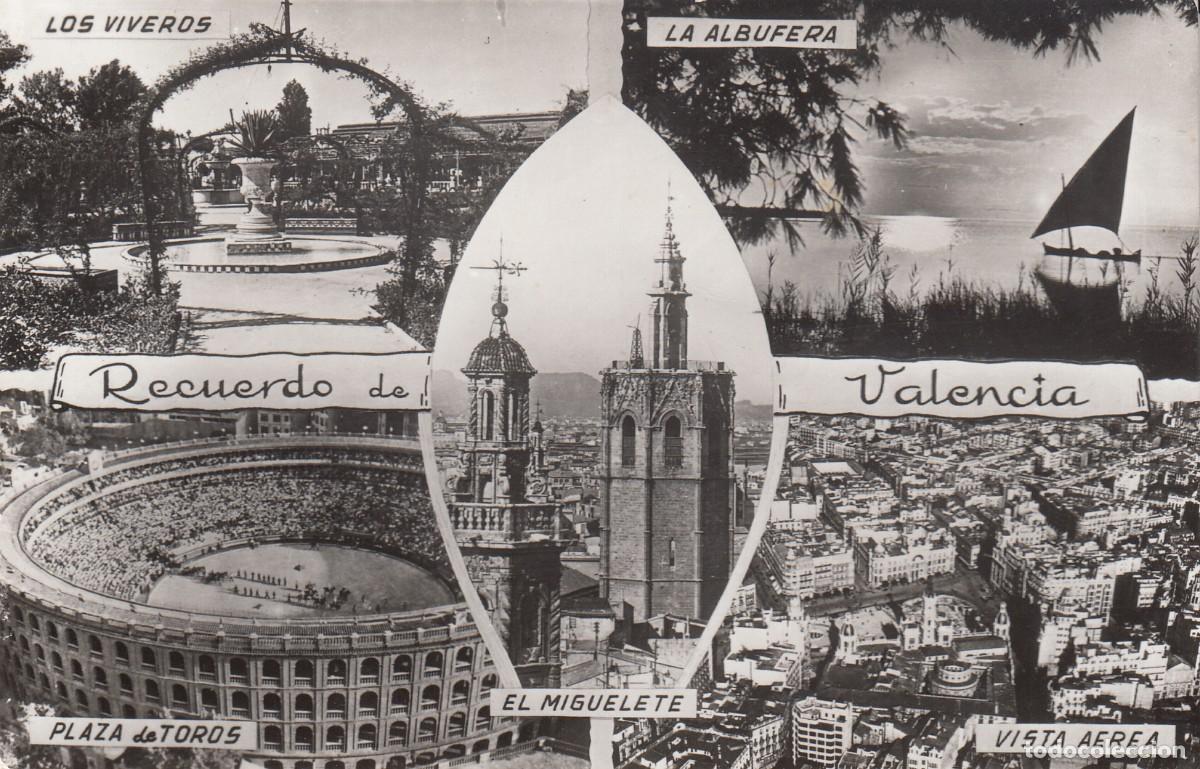 Postales: POSTAL TIPO GRUSSS DE RECUERDO DE VALENCIA