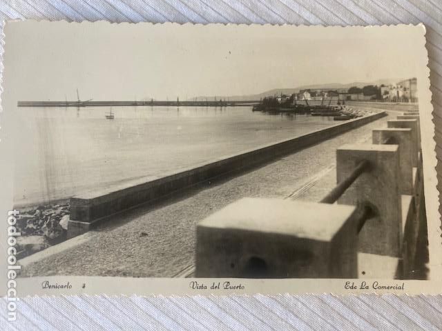 Postales: Benicarlo. N&ordm;3. Vista del Puerto. Ed. La Comercial. Escrita en dorso 1951