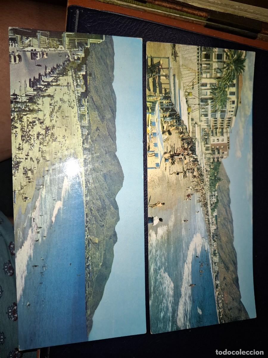 Postales: Benidorm panoramica playa de Levante 24 x 10 cm. Postales color