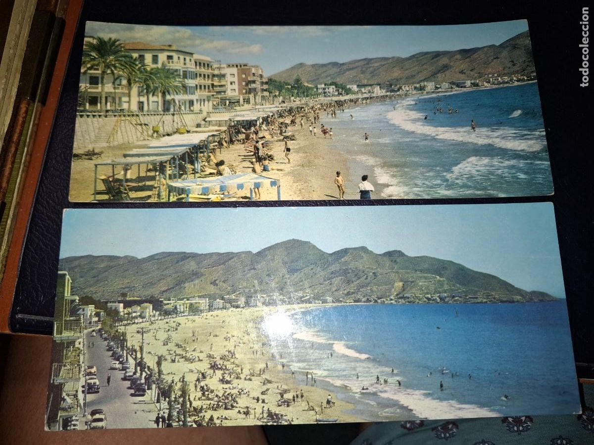 Postales: Benidorm panoramica playa de Levante 24 x 10 cm. Postales color