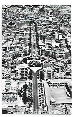 Postales: PLAZA DE LOS LUCEROS, VISTA AEREA - LUCEROS SQUARE, AIR VIEW.- ALICANTE