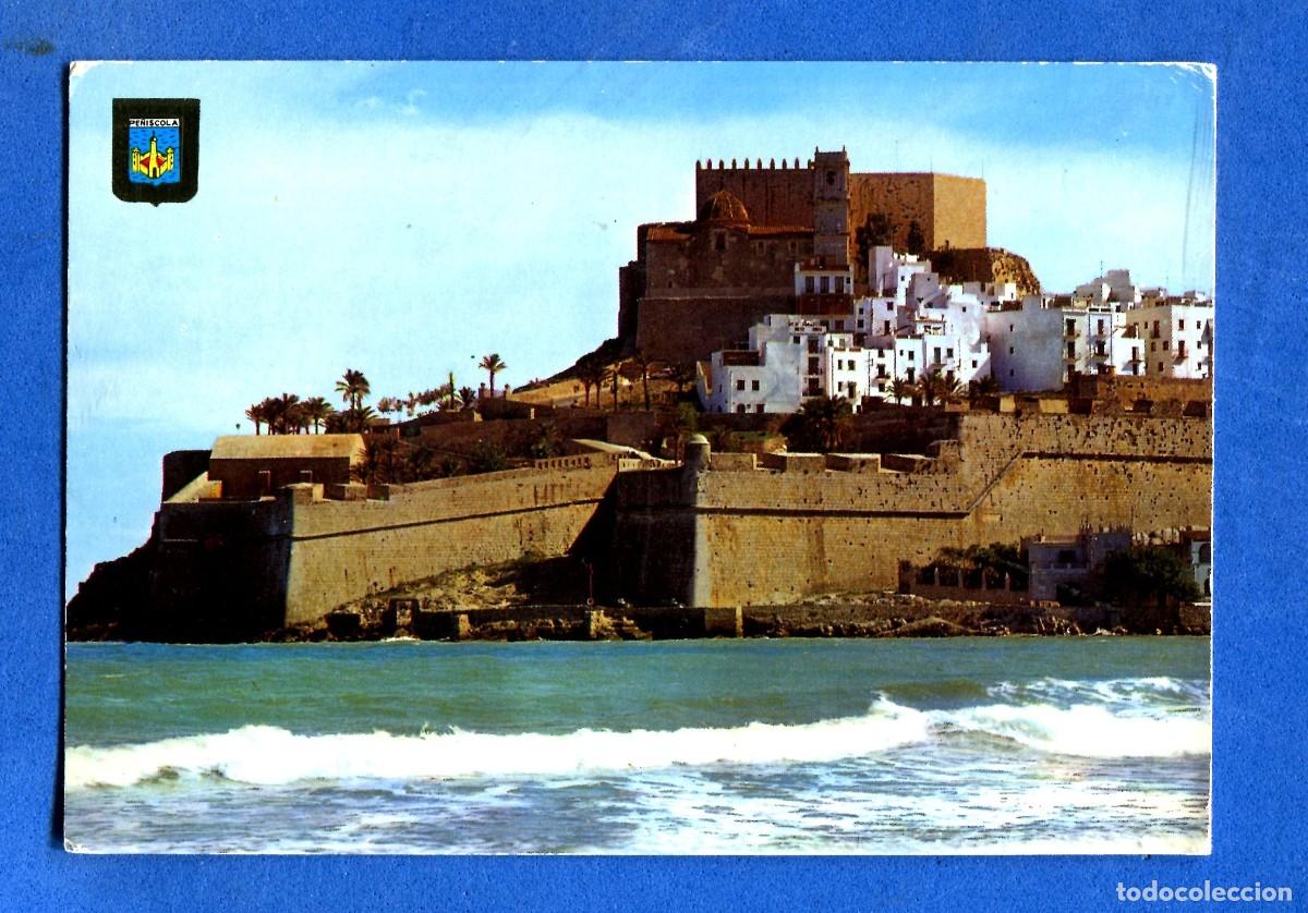 Postales: POSTAL SIN CIRCULAR PE&Ntilde;ISCOLA 91 CASTELLON EDITA ESCUDO DE ORO