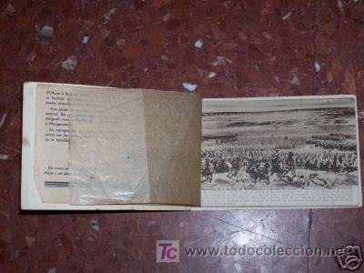 Postales: ANTIGUO LIBRILLO DE POSTALES REFERENTE A LA GUERRA DE WATERLOO - Foto 2