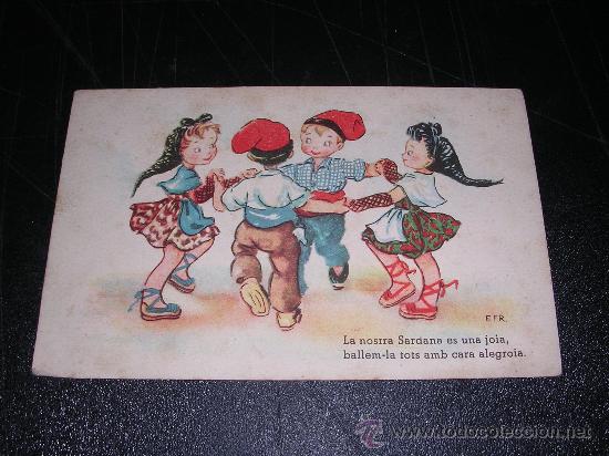 Postales: POSTAL SARDANA, ILUSTRADOR EFR - Foto 1