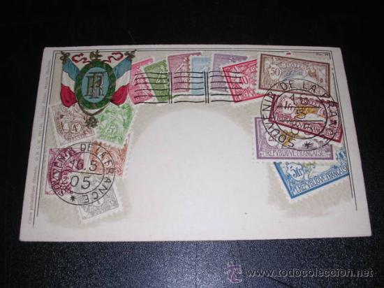 Postales: REPLUBLIQUE FRANCAISE - SELLOS - Foto 1