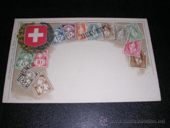 Postales: SUISSE - SELLOS - Foto 1