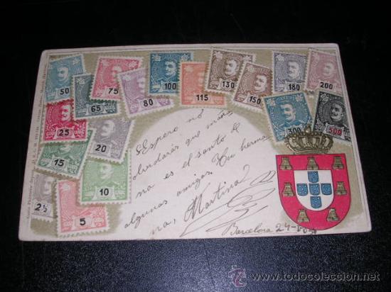 Postales: PORTUGAL - SELLOS - Foto 1