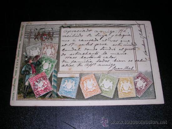 Postales: BAYER - SELLOS - Foto 1
