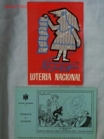 Postales: TARJETA POSTAL LOTERIA - Foto 1