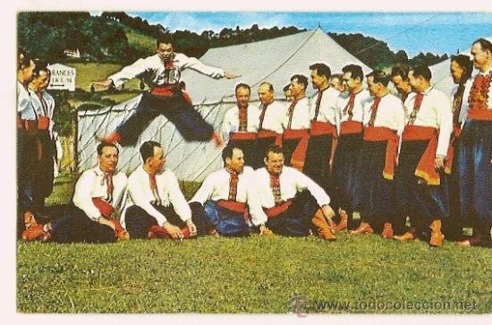 Postales: POST CARD COMPETITORS LLENGOLLEN INT MUSICAL EISTEDDFOD N&ordm; 5 - Foto 1