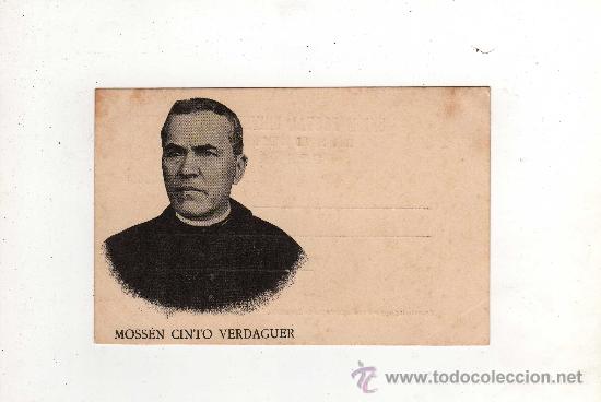 Postales: POSTAL MOSSEN CINTO VERDAGUER - Foto 1