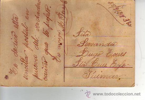 Postales: postal  con relieves - Foto 2