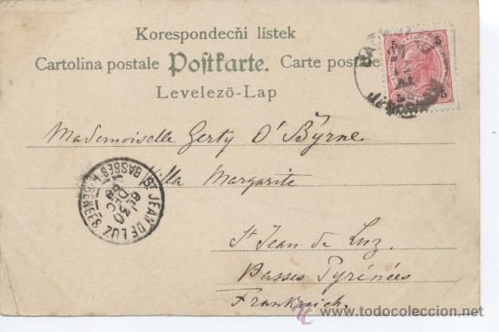 Postales: AVE CESAR IMPERATOR. A&Ntilde;O 1898 - Foto 2