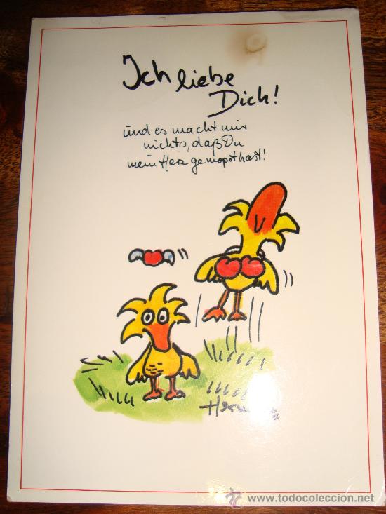Postales: Ich liebe dich! -circulada-. - Foto 1