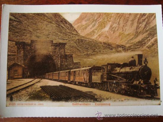 Postales: gotthardbahn, expresszug, e. Antalbe - Foto 1