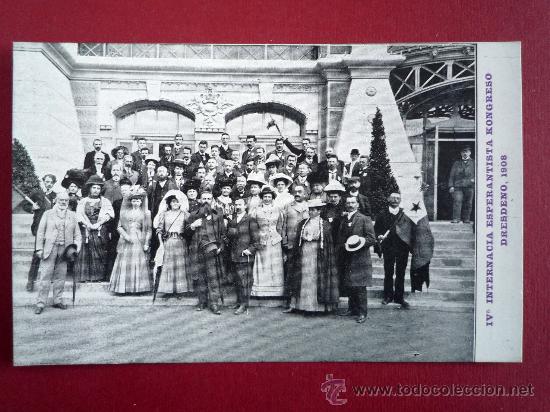 Postales: IV CONGRESO DE ESPERANTO. DRESDE, 1908 - Foto 1