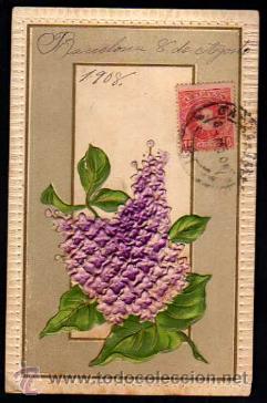 Postales: Circulada 1908. - Foto 1