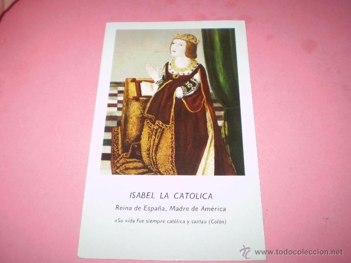 Postales: ISABEL LA CATOLICA - Foto 1