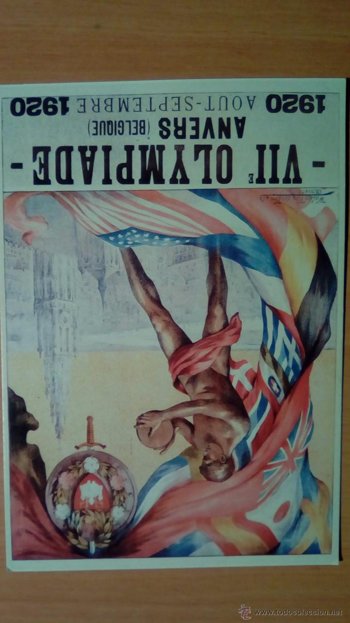Postales: 3 Tarjetas postales conmemorativas de las olimpiadas - Foto 4