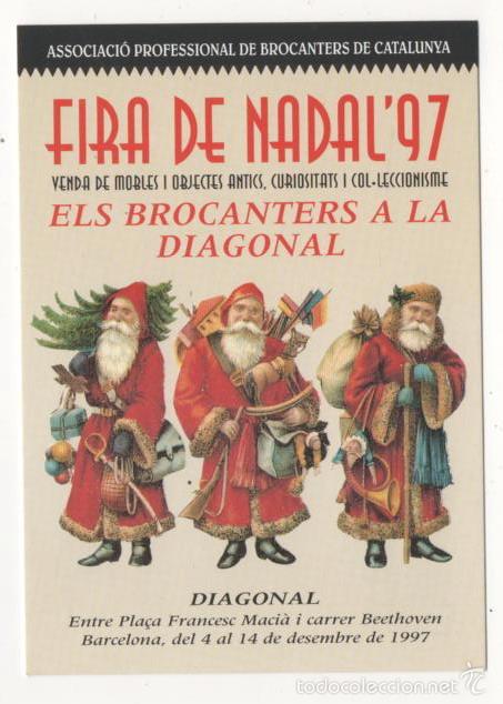 Postales: (ALB-TC-1) POSTAL ELS BROCANTERS A LA DIAGONAL - Foto 1
