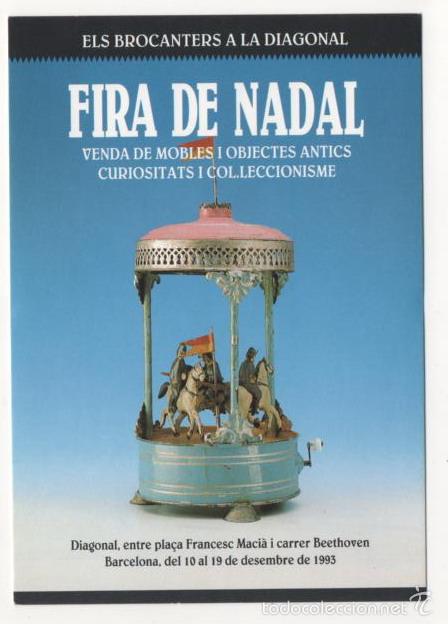 Postales: (ALB-TC-1) POSTAL ELS BROCANTERS A LA DIAGONAL - Foto 1