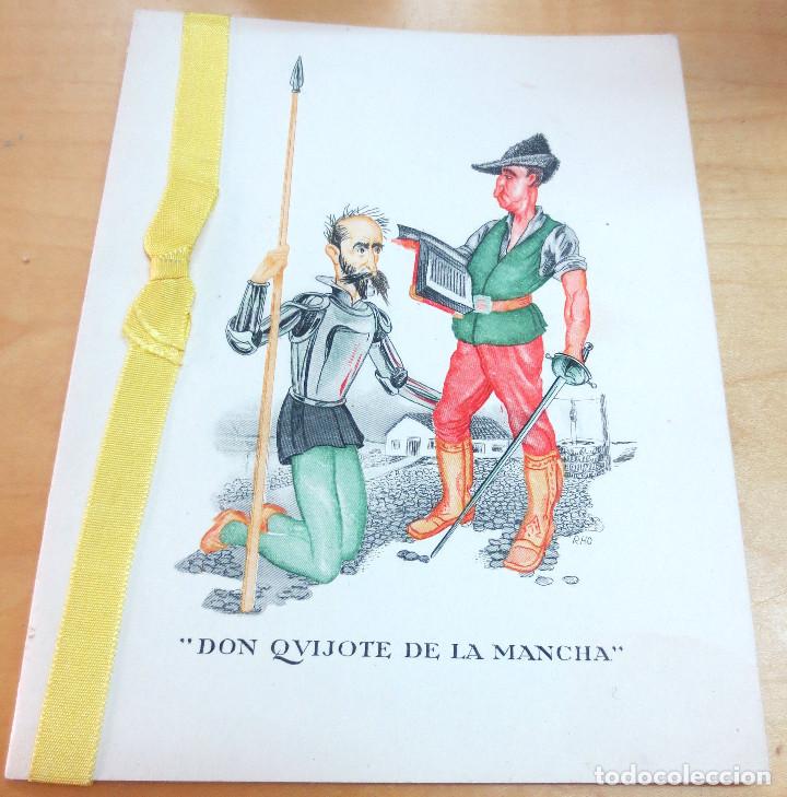 Postales: POSTAL DON QUIJOTE DE LA MANCHA MOD. 9 - Foto 1