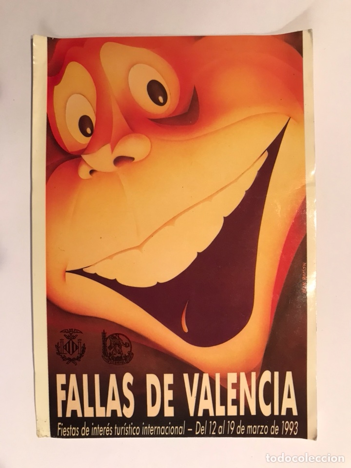 Postales: FALLAS DE VALENCIA. Postal Turismo (a.1993) - Foto 1