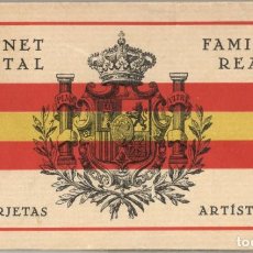 Cartes Postales: CARNET POSTAL - FAMILIA REAL DE ALFONSO XIII - 15 TARJETAS POSTALES ARTÍSTICAS. Lote 130464254
