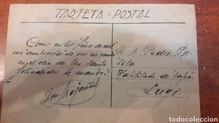Postales: Tarjeta postal 1 junio Lugo - Foto 2