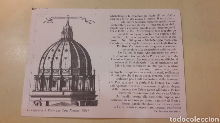 Postales: Cupula San Pietro IV centenario 1990 - Foto 2