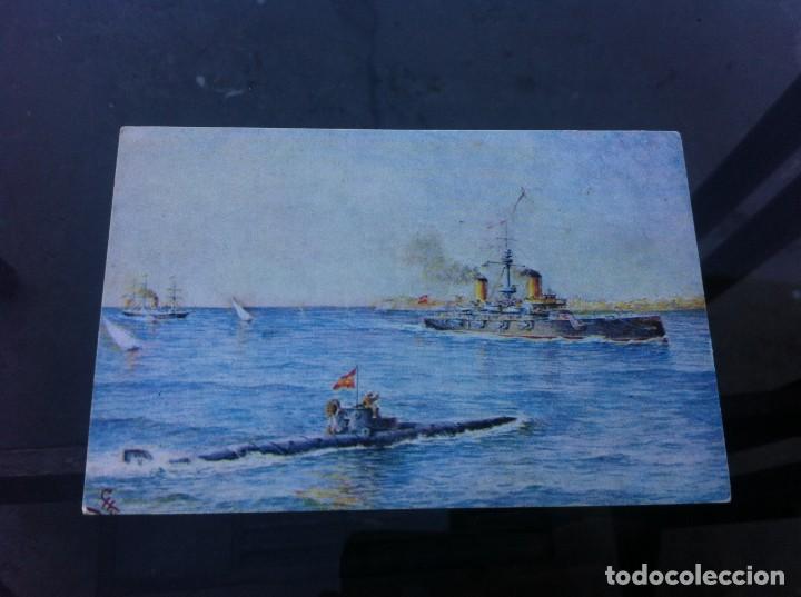 Postales: POSTAL. SUBMARINO PERAL - Foto 1