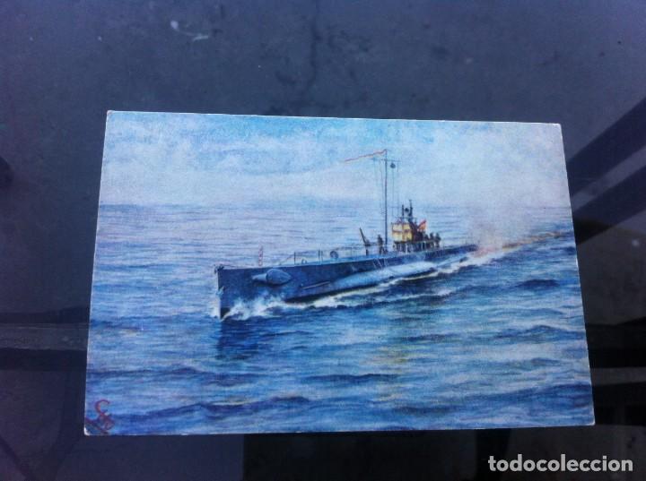 Postales: POSTAL. SUBMARINO TIPO PERAL, TIPO HOLLAND - Foto 1