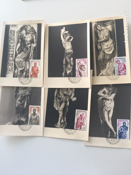 Postales: Tarjetas m&aacute;ximas de Berruguete - Foto 1