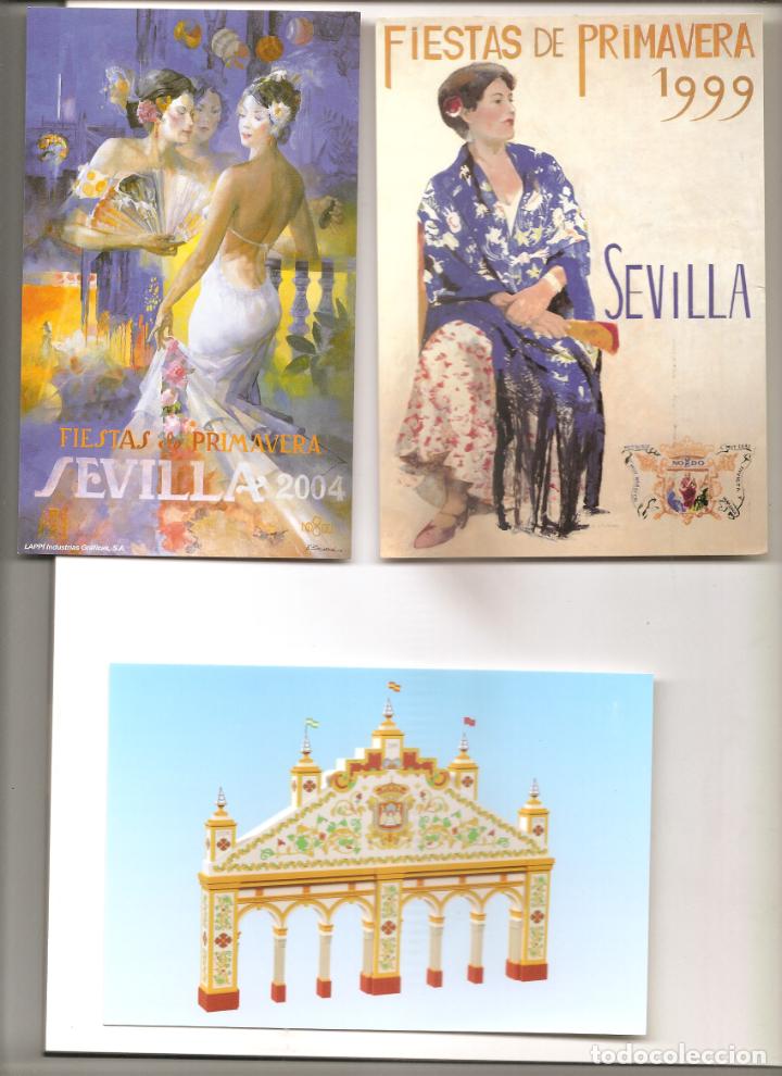 Postales: FERIA DE SEVILLA (4 POSTALES) - Foto 1