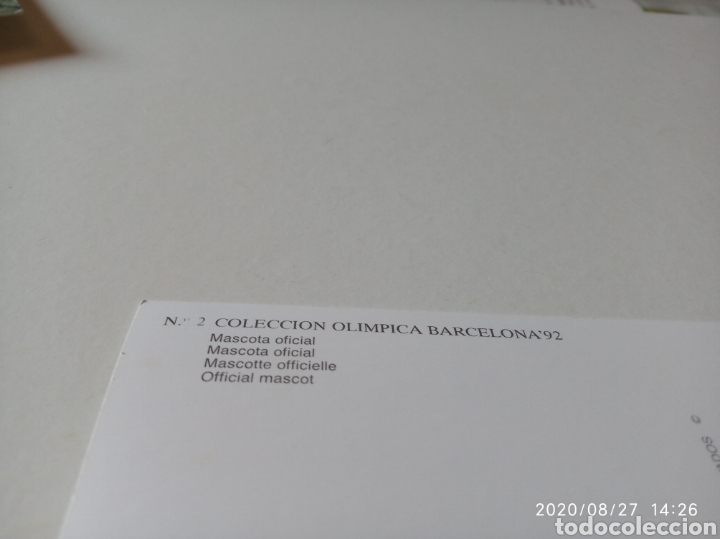 Postales: Postal cobi olimpiadas Barcelona - Foto 3