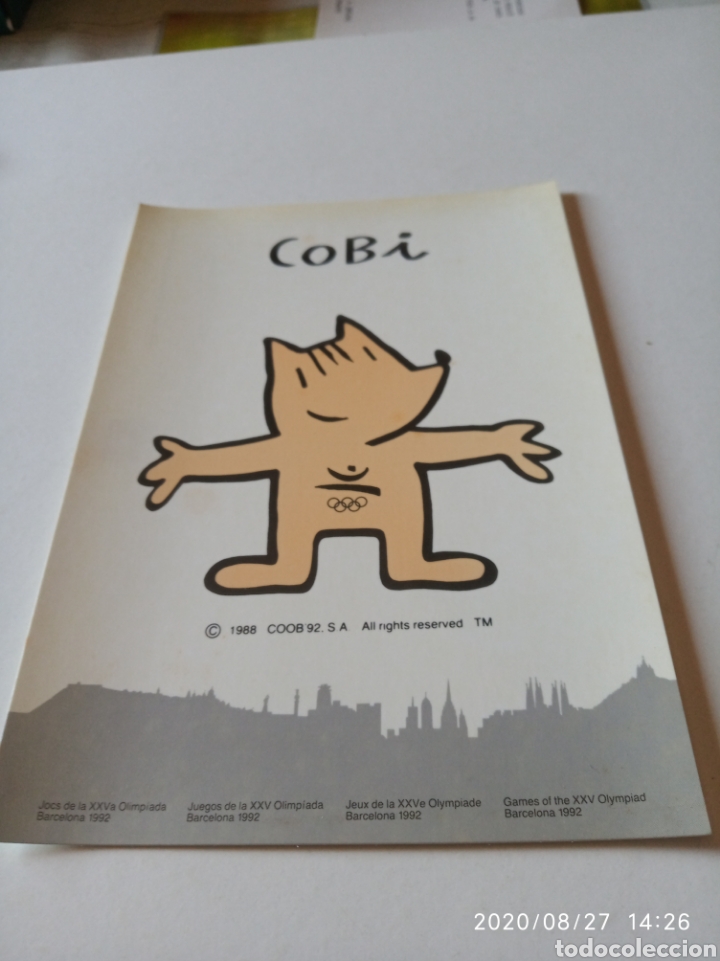 Postales: Postal cobi olimpiadas Barcelona - Foto 1