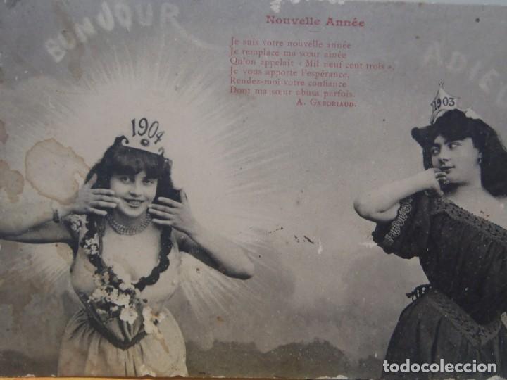 Postales: NOUVELLE ANNEE - 1903-1904 - Foto 1