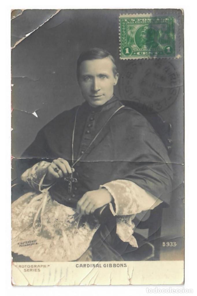 Postales: CARDINAL GIBBONS &diams; 1913 - Foto 1