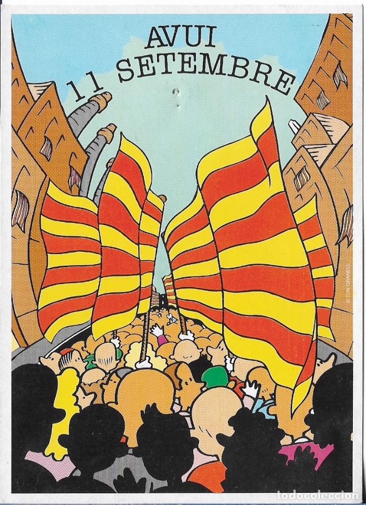 Postales: POSTAL AVUI 11 SETEMBRE - Foto 1