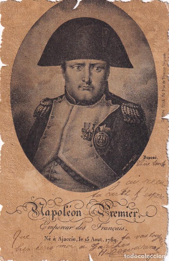 Postales: Postal de Napole&oacute;n. Circulada. - Foto 1