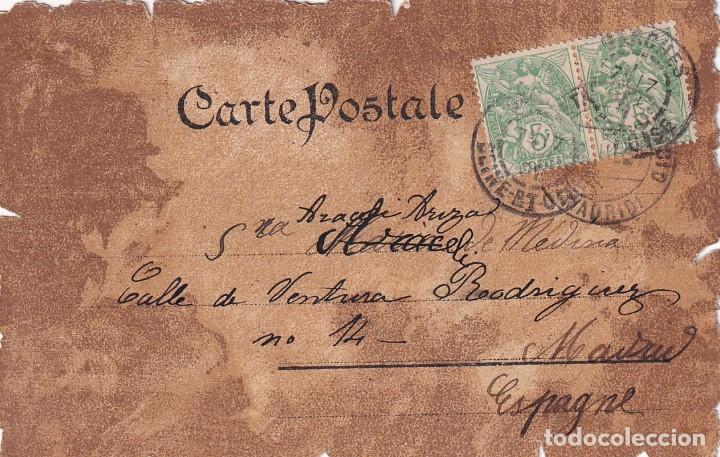 Postales: Postal de Napole&oacute;n. Circulada. - Foto 2