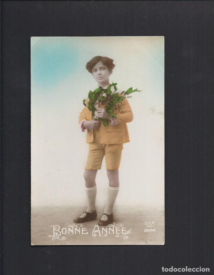 Postales: Postal Bonne Annee. Circulada - Foto 1