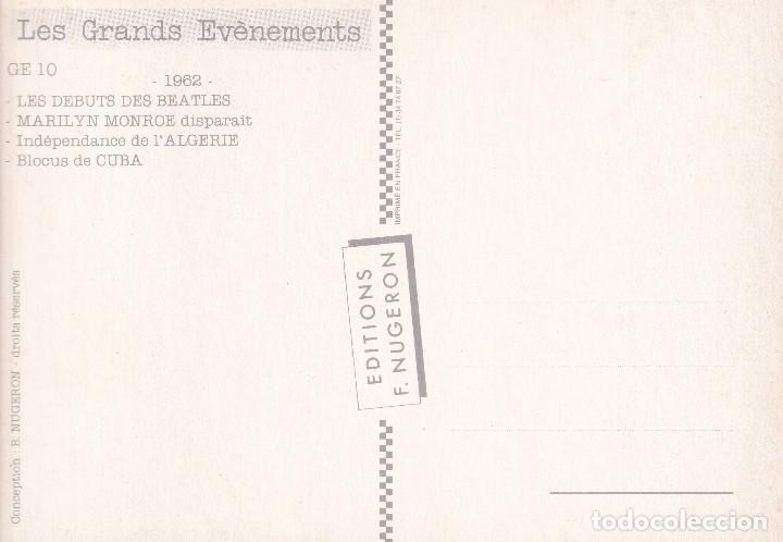 Postales: LES DEBUTS BEATLES 4 - 18 - 1962 - Foto 2